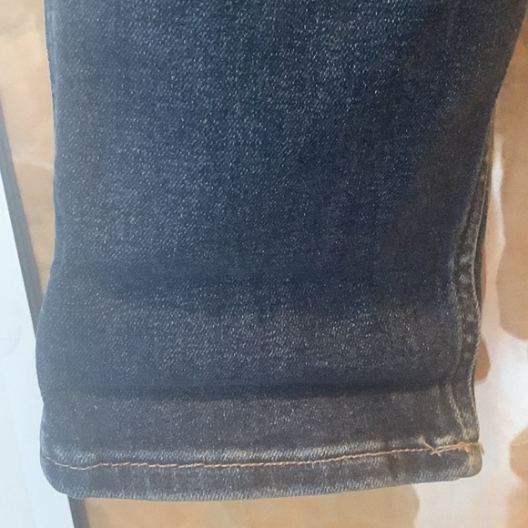 Hollister | Ultra High-Rise Mom Vintage Wash Stretch Blue Y2K Jeans 25 x 27 1R - Picture 12 of 16